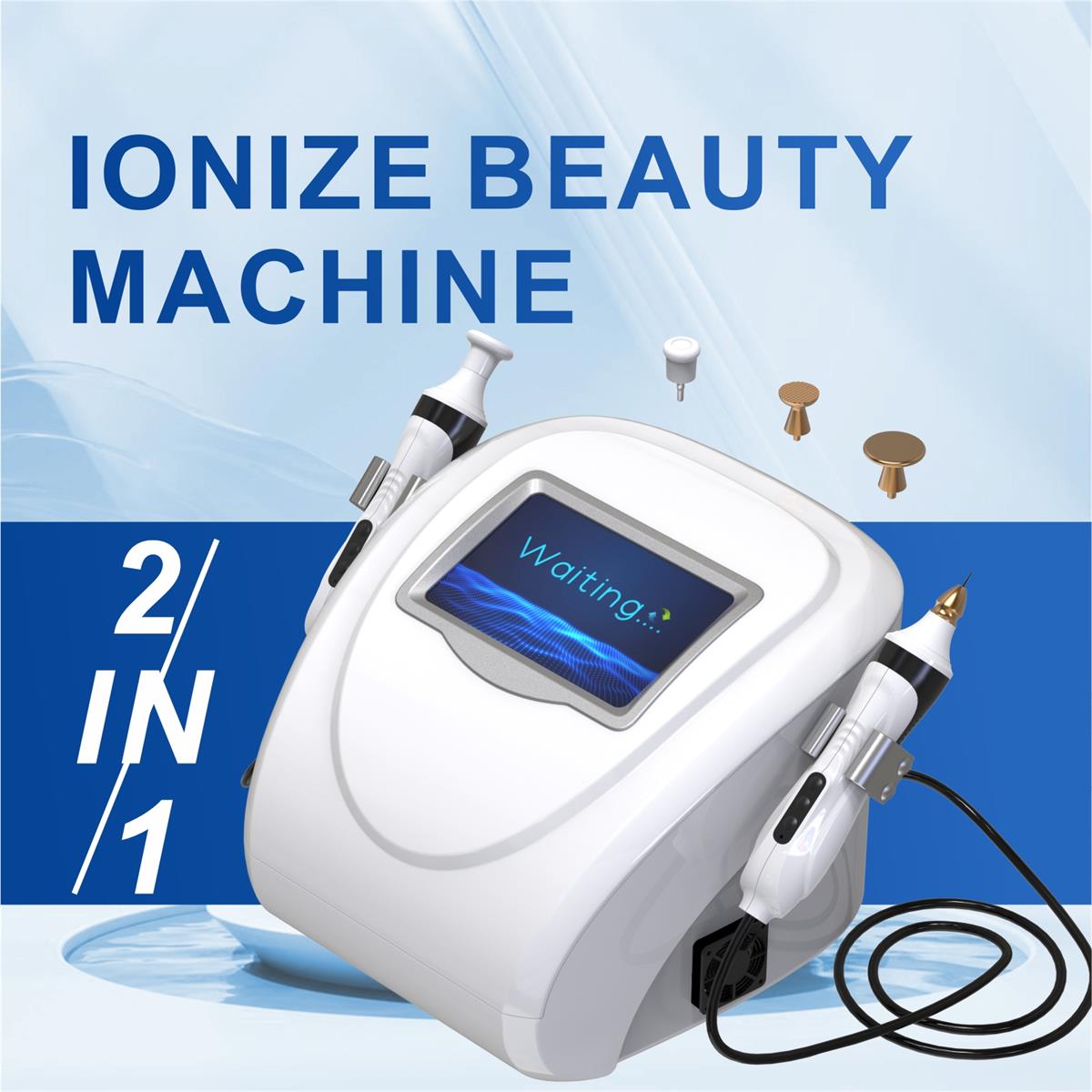 Dual Plasma Ionize Beauty Machine, Ozone Flash Plasma Pen For Spot Wrinkle Removal & Facial Lifting