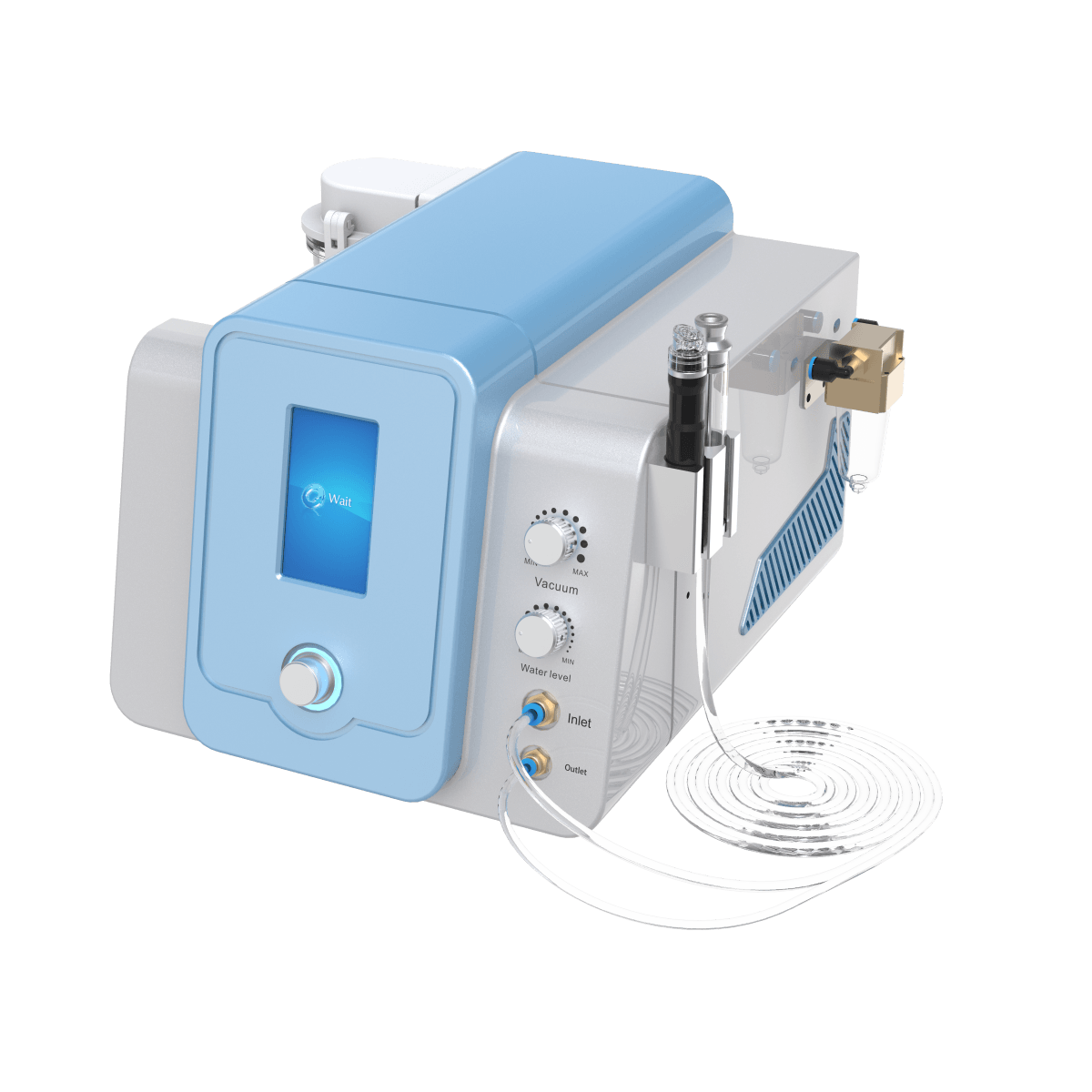 Desktop Hydradermabrasion Machine | Classic 2-Handpiece Facial Hydro & Diamond Device, Customizable for Beauty Salon